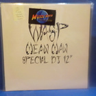 WASP - MEAN MAN EX-/EX- UK SINGLE PROVE ADVANCE COPY 12" LP - pikkukuva 1