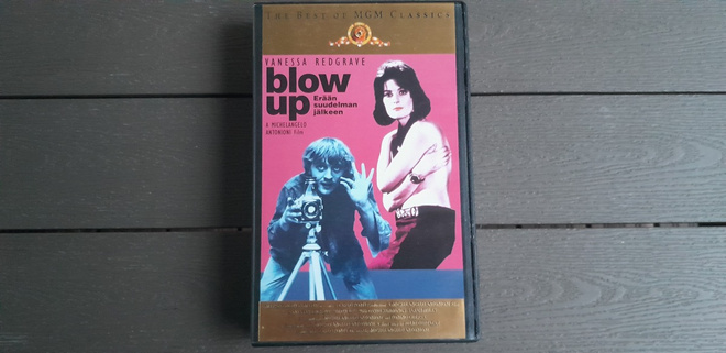 VHS: Blow Up (Vanessa Redgrave, David Hemmings 1966/1993)