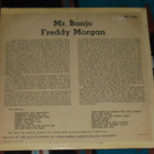 FREDDY MORGAN ~ Mr. Banjo ~ LP - pikkukuva 2