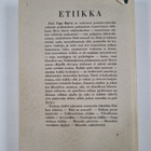 Urpo Harva : Etiikka - pikkukuva 2