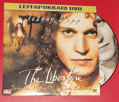 DVD Libertine leffapokkari . Johnny Depp