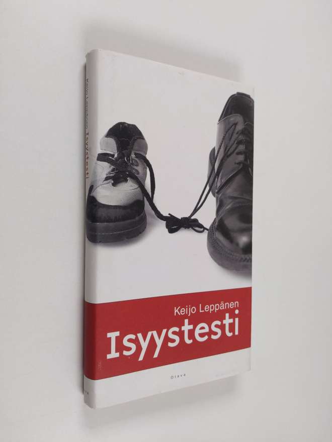 Keijo Leppänen : Isyystesti (signeerattu, tekijän omiste)