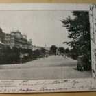 Helsinki, Runebergin Esplanaadi, jäätelökärryt, p. 1909 - pikkukuva 1