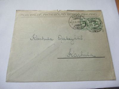 1923 Porvoo Aug. Eklöf