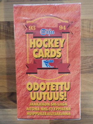 1993-94 Sisu kortteja 50 senttiä kpl (lista)