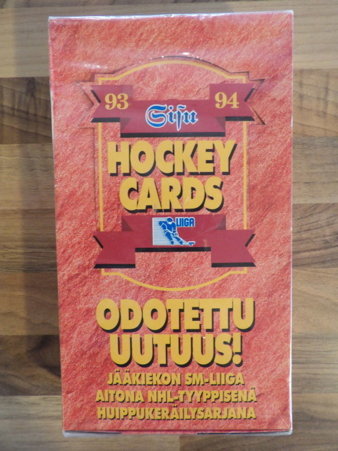 1993-94 Sisu kortteja 50 senttiä kpl (lista)
