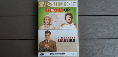 DVD: Knocked Up (Seth Rogen) + Liar Liar (Jim Carrey) 2xDVD