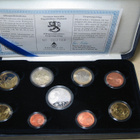 2003 SUOMI Proof 1c-2€+ hopeinen jetoni - pikkukuva 2