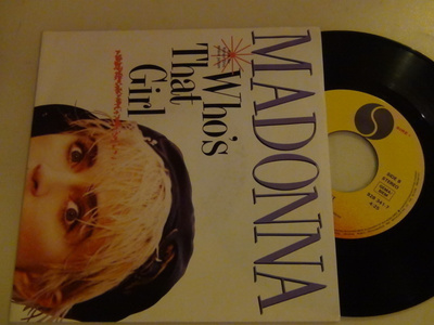 Madonna Who's that girl 7 45 Saksa 1987