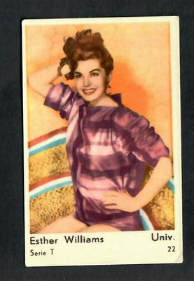Keräilykuva - Esther Williams Serie T 22 Univ.