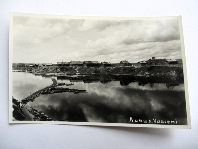 Aunus Vaaseni sodan ajalta *  Agfan postikortti