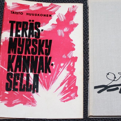 Huuskonen - Teräsmyrsky kannaksella 1970 (hienokuntoinen)