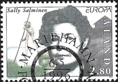 Åland 1996 Eurooppa m 2,80 mk EP alareuna LOISTO LaPe 113