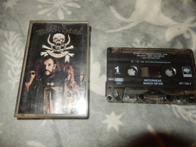 Motörhead - March or die c-kasetti