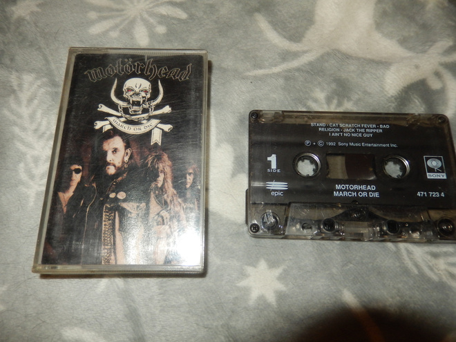 Motörhead - March or die c-kasetti