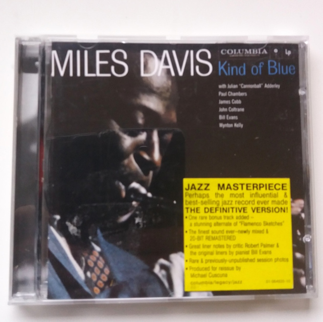 MILES DAVIS Kind of Blue CD Remaster HUIPPUKUNTO Klassikko