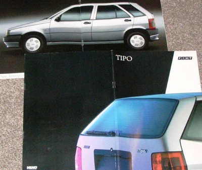 1988 Fiat Tipo esite - Veho - KUIN UUSI - 36 sivua