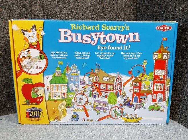 Richard Scarry's Touhula Peli .Huippu Kunto