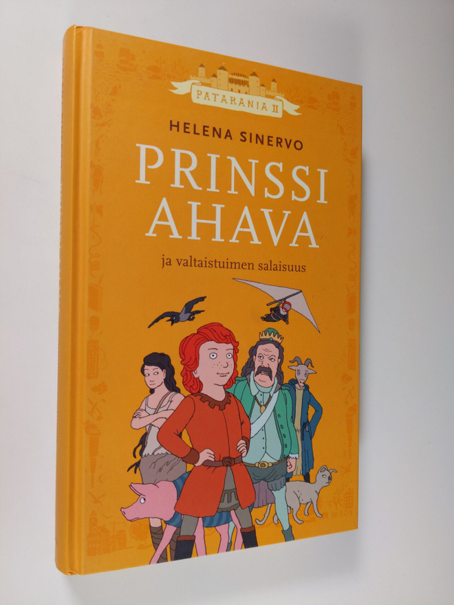 Helena Sinervo : Prinssi Ahava ja valtaistuimen salaisuus