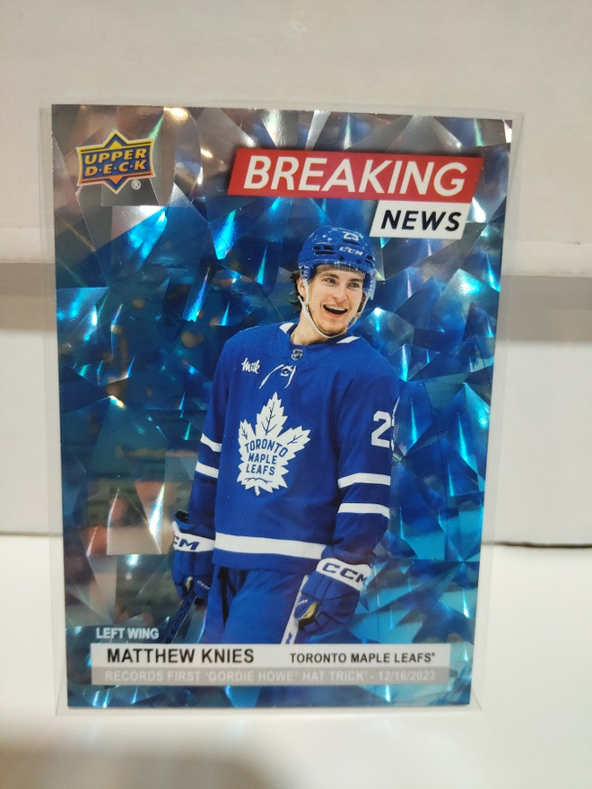 2024-25 Upper Deck - Breaking News #BN-34 Matthew Knies