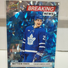 2024-25 Upper Deck - Breaking News #BN-34 Matthew Knies - pikkukuva 1