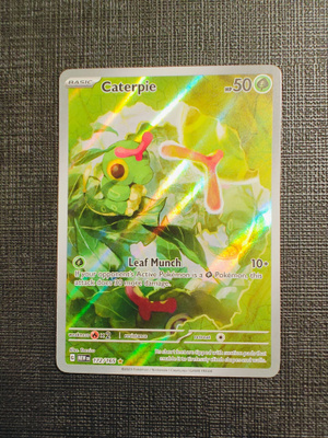 Caterpie 172/165 Scarlet & Violet 151 Illustration Rare