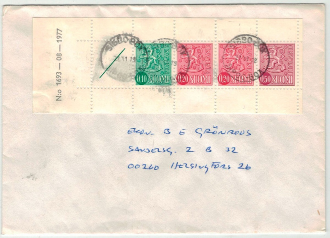 1975 AV 8 1693-08-1977 vihkolehti kirje