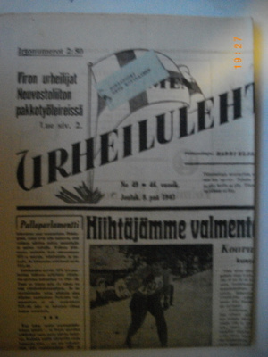 Suomen Urheilulehti Nro 49/1943 (25.2)
