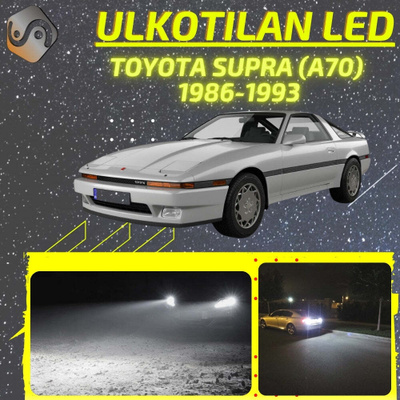 SUPRA (A70) 1986-1993 Ulkoiset LED -valot