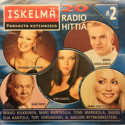 Iskelmä 2 (CD) HUIPPUKUNTO!! 20 Radiohittiä (Kari Tapio ym)