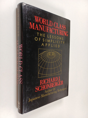 Richard Schonberger : World class manufacturing : the les...