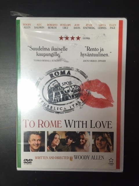 To Rome With Love DVD (UUSI)