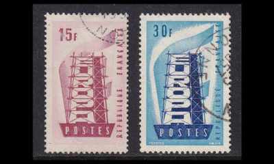 Ranska 1104-5 o Europa (1956)