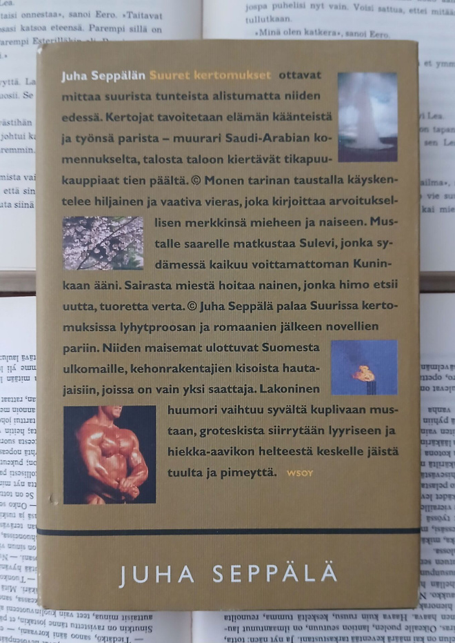 Juha Seppälä - Suuret kertomukset (sid.)