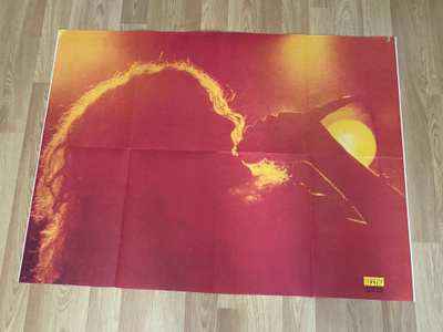 Led Zeppelin Jimmy Page juliste + Steve Harley Cockney Rebel