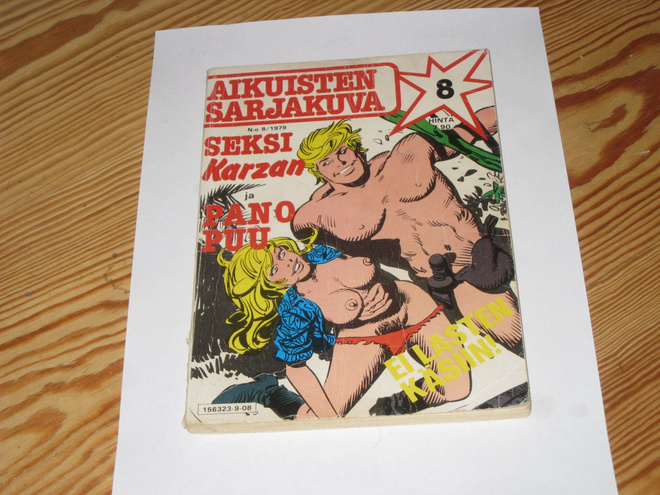 Aikuisten sarjakuva 8/1979 Karzan