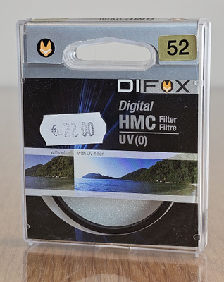 == DIFOX HMC Digital UV(0) - 52mm