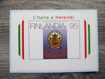 FINLANDIA 95.....kulkematon kortti.