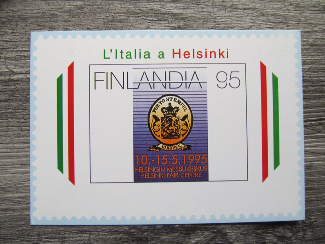 FINLANDIA 95.....kulkematon kortti.