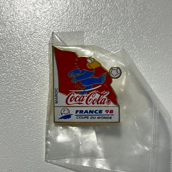 Coca-Cola Jalkapallo MM-98 maapinssi - Marokko