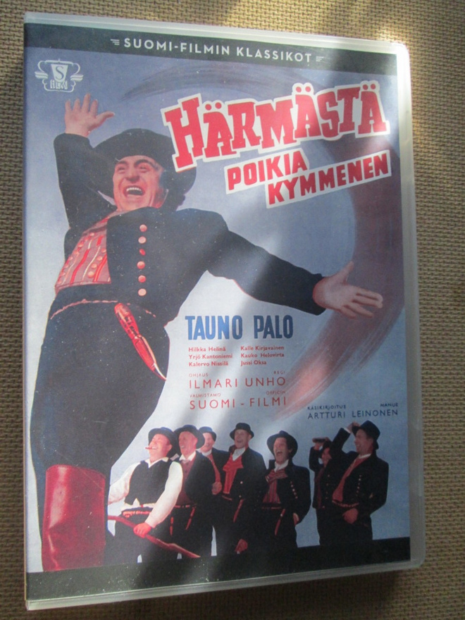 Ilmari Unho: Härmästä poikia kymmenen DVD