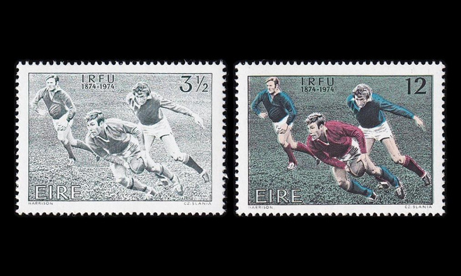 Irlanti 307-8 ** Rugby-liitto 100v (1974)