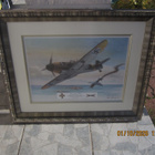 Sture Gripenberg: Bf 109 MT-201 taulu ,numeroitu (139/250) - pikkukuva 5