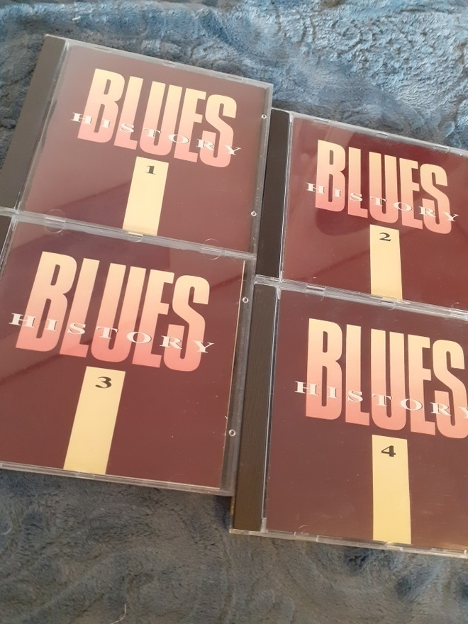 Blues History 1-4 (4xCD) NM!! B.B. King Otis Rush