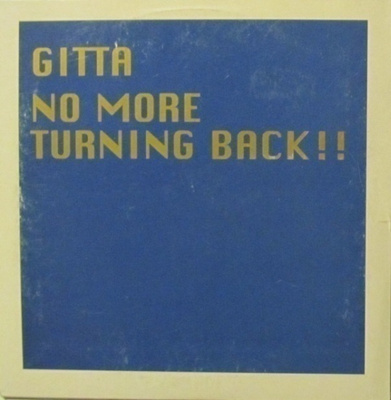 Gitta • No More Turning Back !! CD-Single