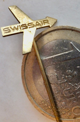VANHA Merkki Swissair Lentoyhtiö