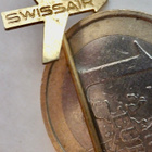 VANHA Merkki Swissair Lentoyhtiö - pikkukuva 1