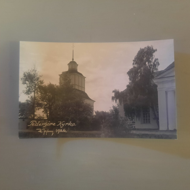 PK Pedersöre kyrka, kirkko v-26 * ei TV
