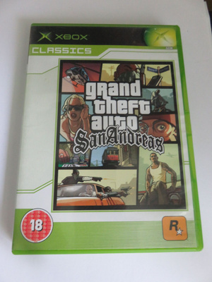 XBOX - Classics Peli Grand Theft Auto SanAndreas