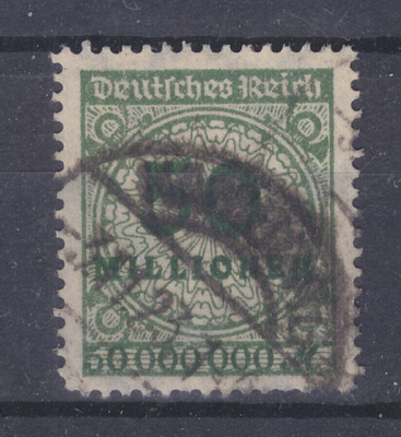 Saksa reich 1923 Mi 321